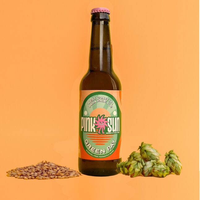 Pink Sun - Green Ray - West Coast IPA – Image 1