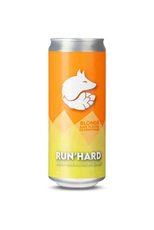 Run'Hard - Biere blonde sans alcool (can) – Image 1