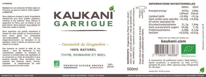 Kaukani - Garrigue - 50cl – Image 1