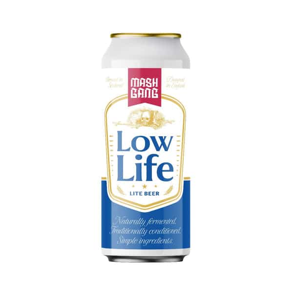 Mash Gang - LOW LIFE - AMERICAN LITE LAGER – Image 1
