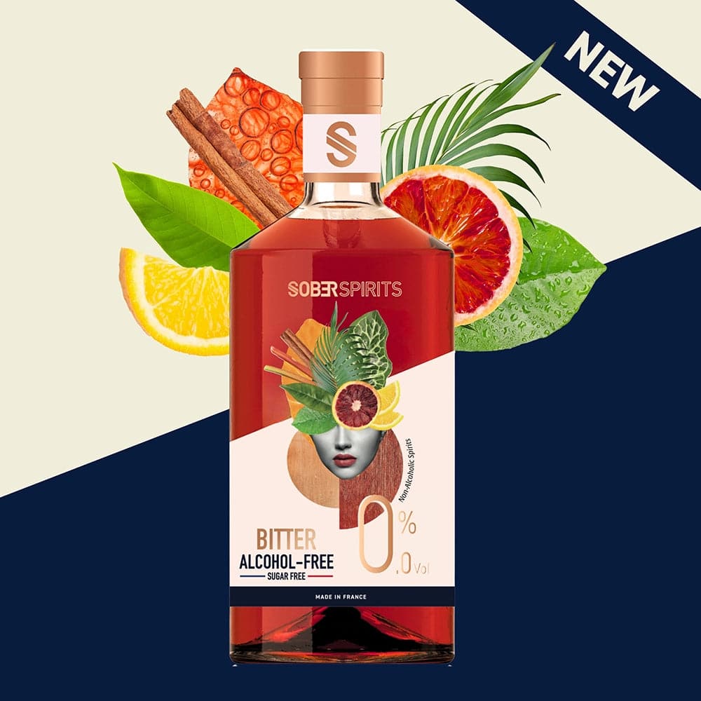 Sober Spirits - Bitter 50cl (orange sanguine, gentiane, genièvre, angélique) – Image 1