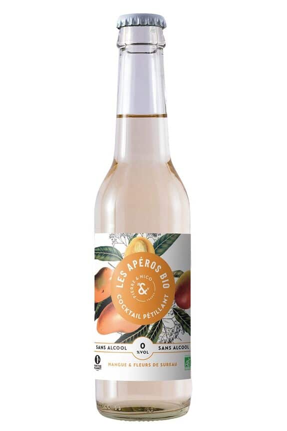 Pierre & Nico - Apéros Bio - Mangue Fleur de sureau – Image 1