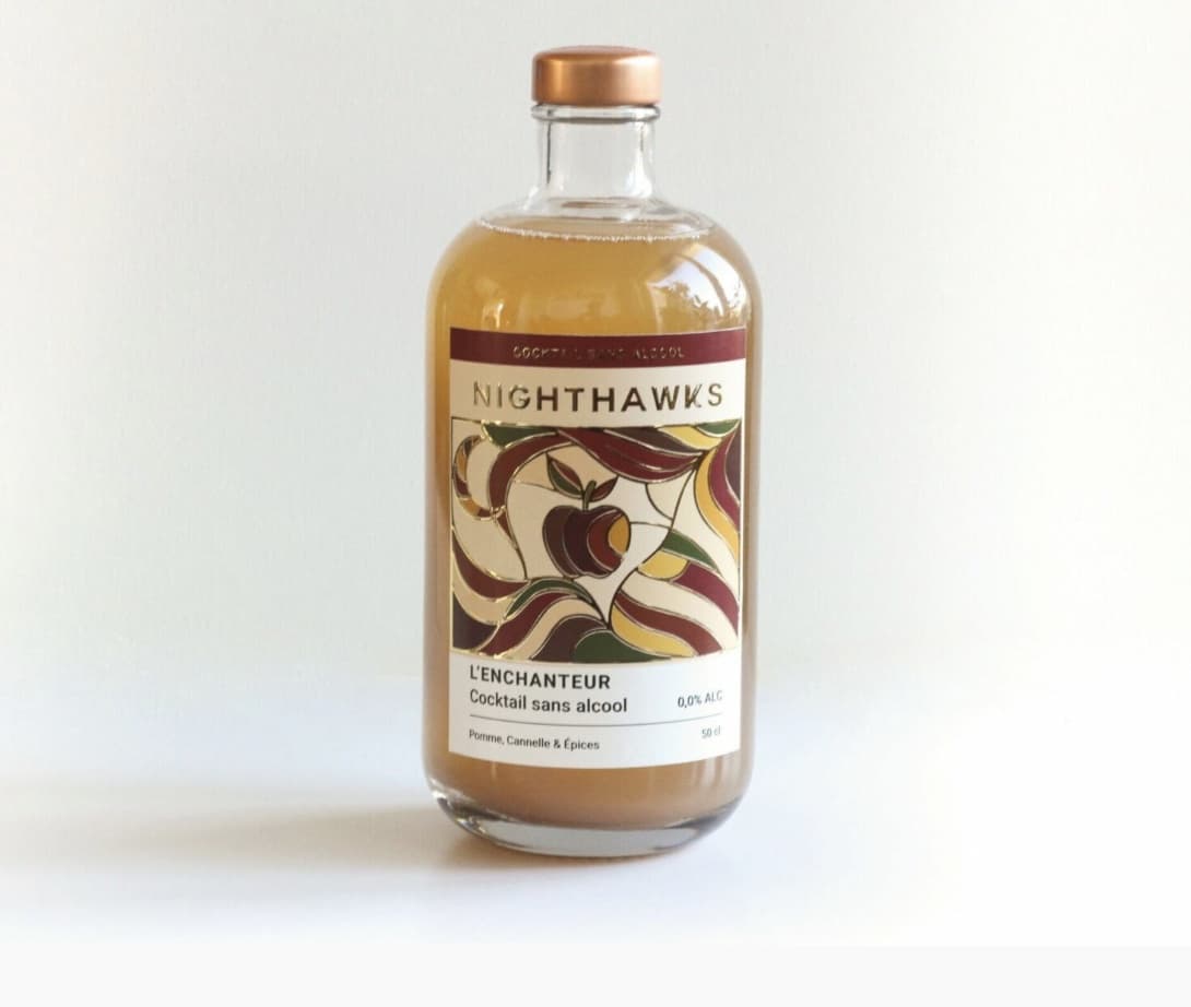 Screenshot Nighthawks - L'Enchanteur - Cocktail sans alcool - Pomme Cannelle Epices – Image 1