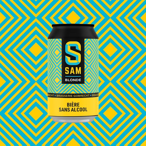 SAM Blonde sans alcool 0,5% 33cl – Image 1