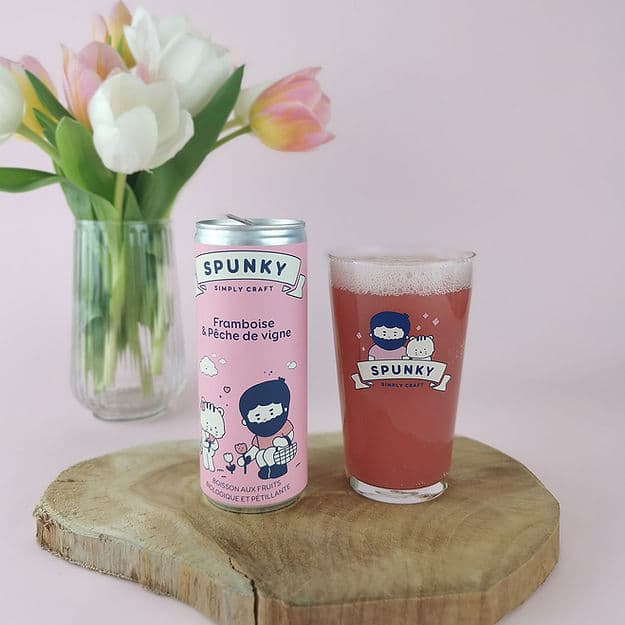 Spunky Framboise & Pêche de vigne – Image 1