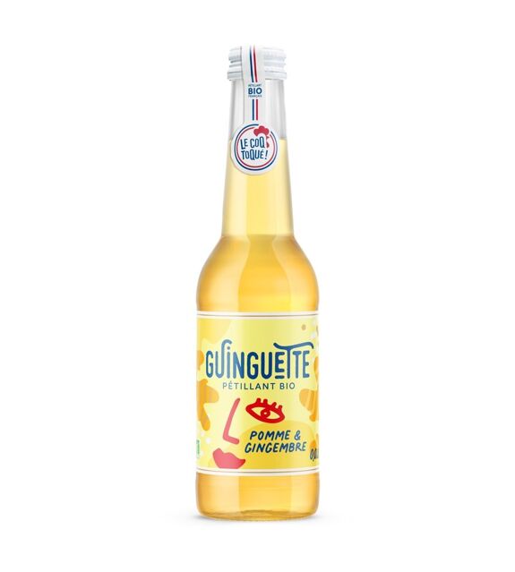 Guinguette Pétillant Pomme Gingembre Bio – Image 1