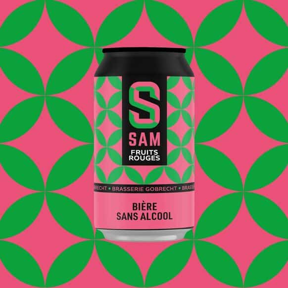 SAM Fuits Rouges sans alcool 0,5% 33cl – Image 1