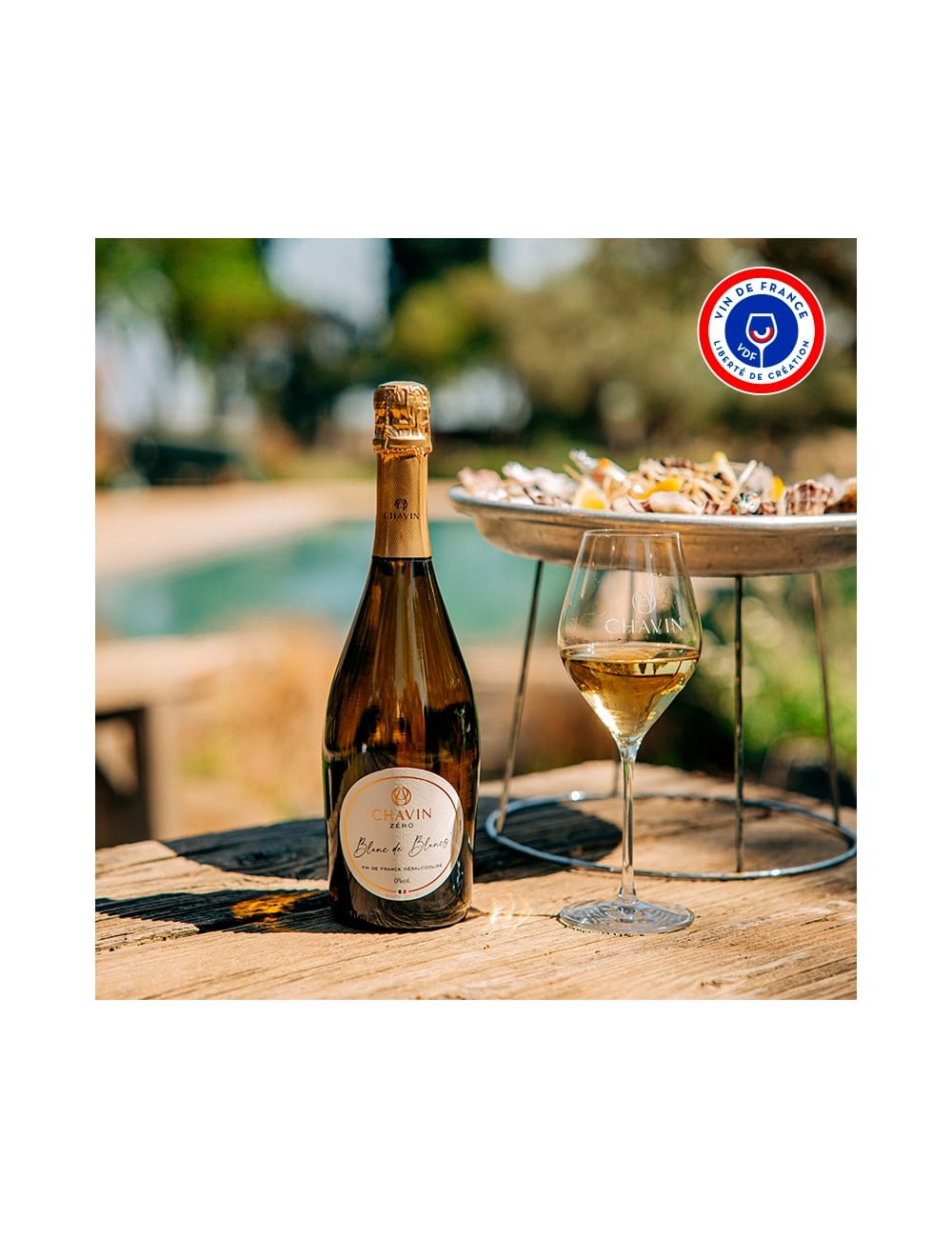 Chavin Zéro - Blanc de blanc effervescent - Chardonnay 0% – Image 1