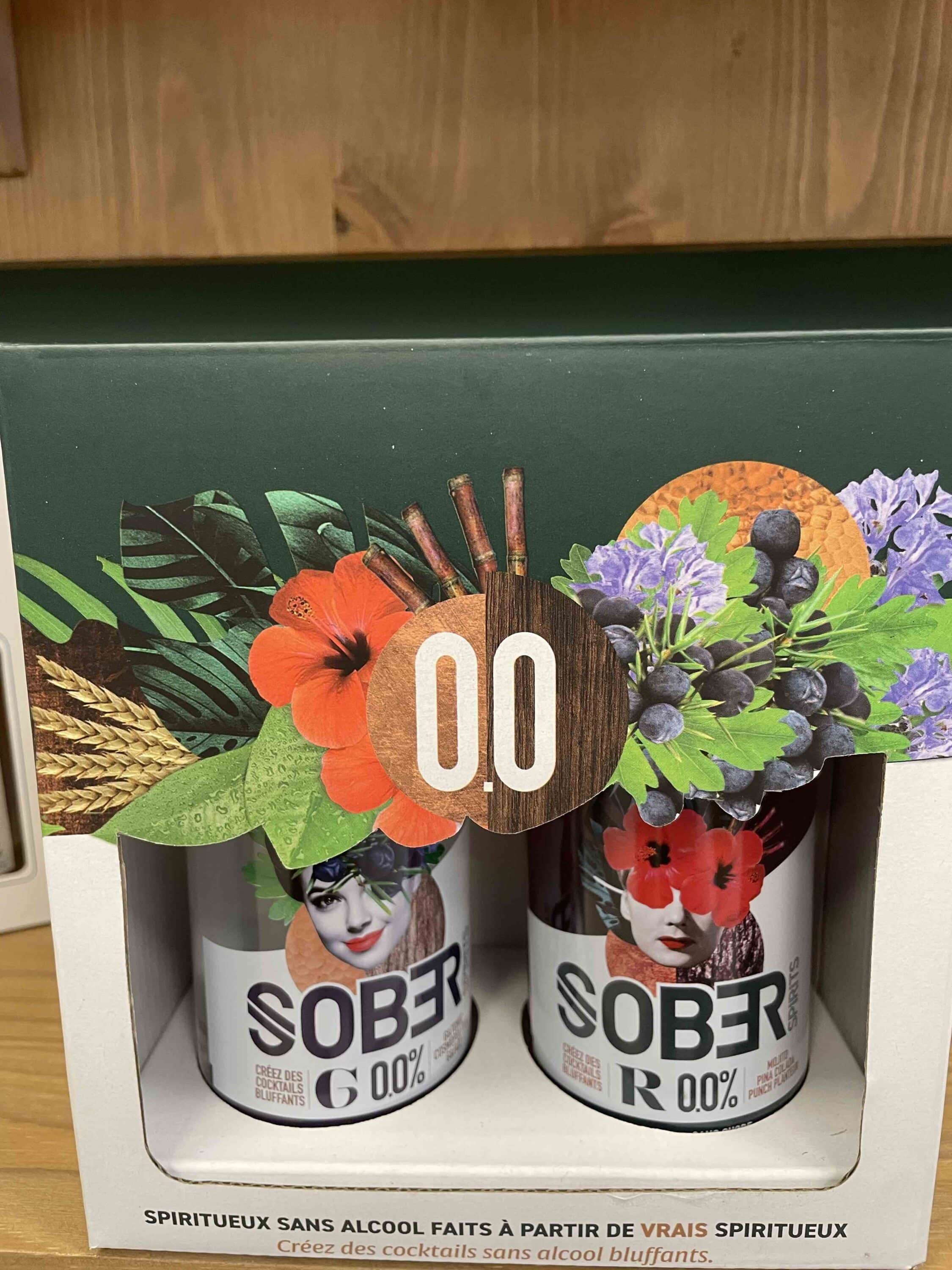 Sober Spirits - Coffret Duo 20cl avec alternatives au Rhum et Gin – Image 1