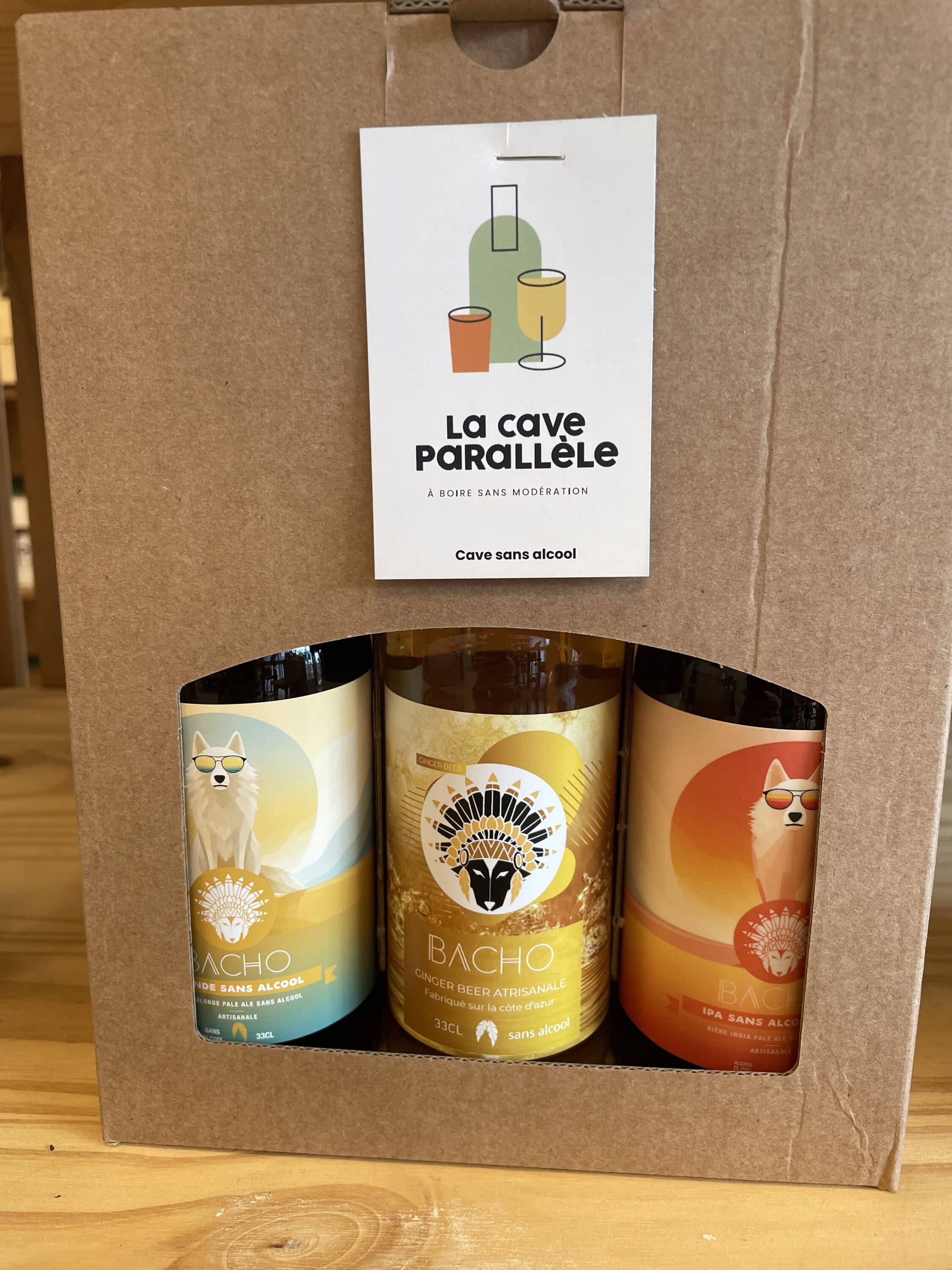 Bacho - Coffret sans alcool - 1 bière blonde - 1 IPA - 1 Ginger Beer – Image 1