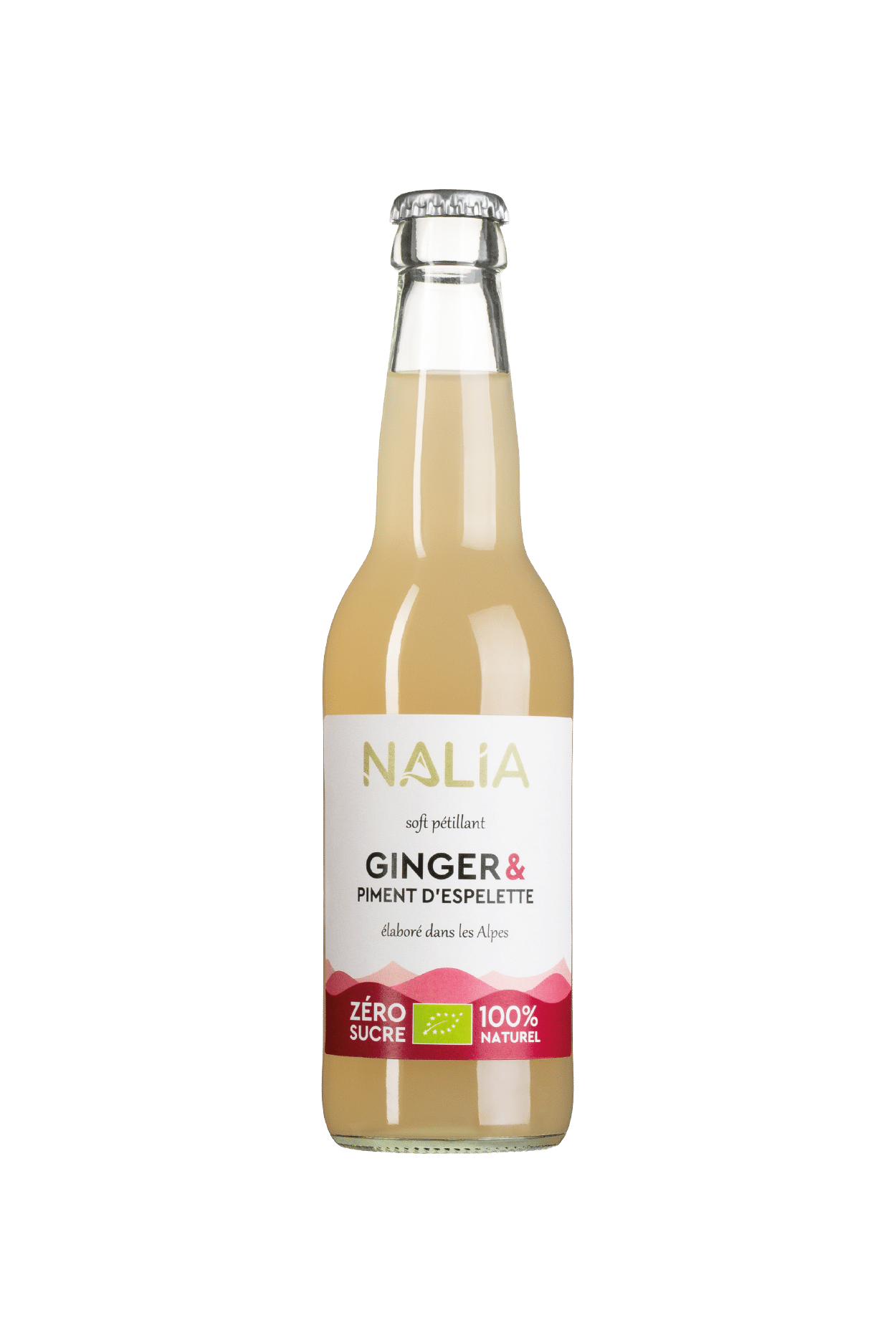 Nalia - Ginger beer Piment d'Espelette bio sans sucres – Image 1